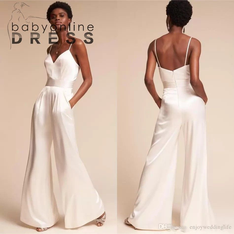 Jumpsuit Bridesmaids Dress Pants With 