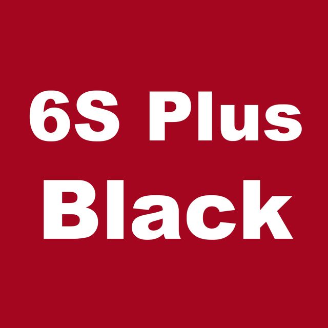 6S Плюс черный