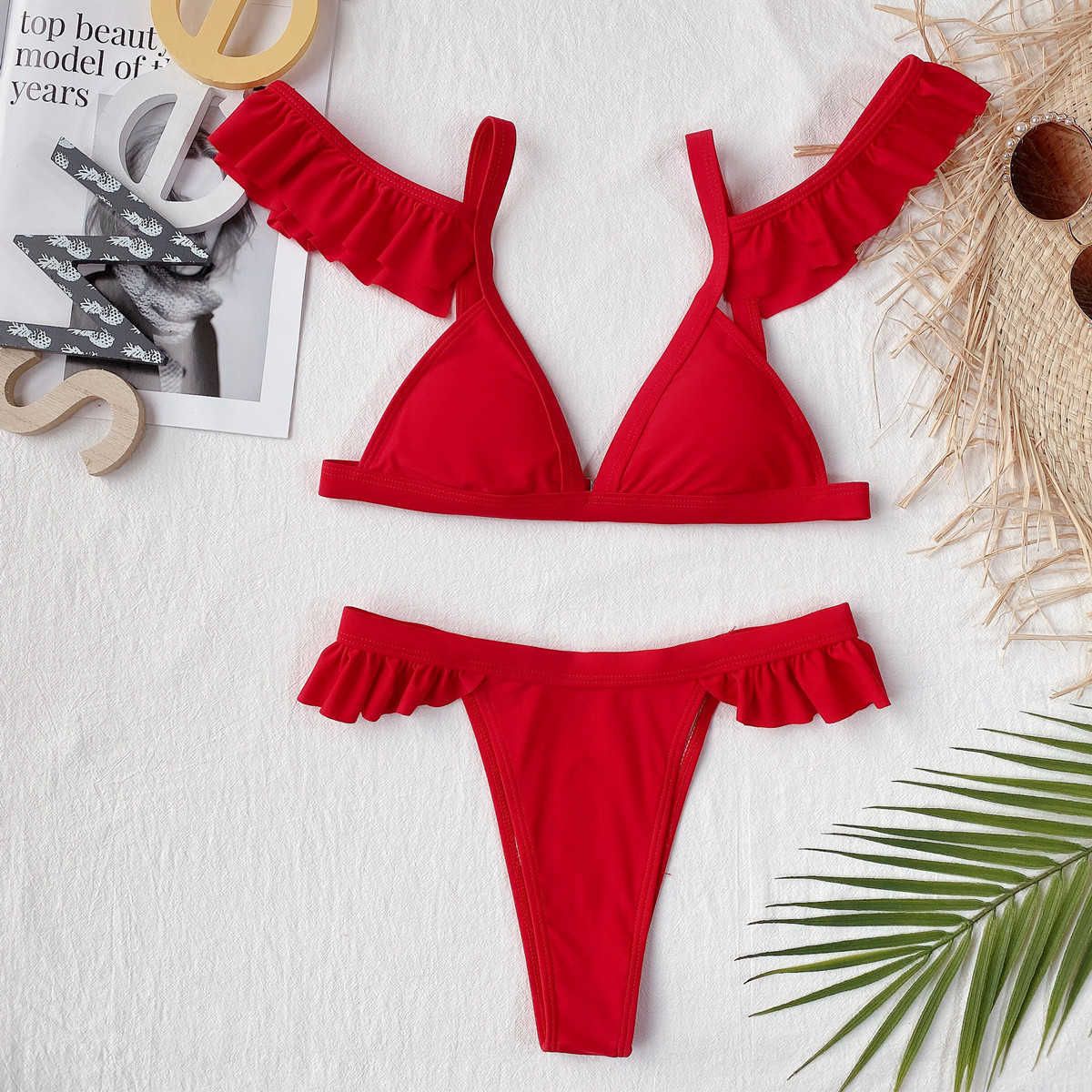 Groenlandia ordenar representación Traje De Baño Rojo Bikini Brasileño Mujer Tanga Volante Traje De Baño 2 Piezas Traje De Baño Para Trikini Hombro Frío Piscina Traje Playa Ropa De Playa X0701 De 25,98 € | DHgate Groenlandia ordenar representación Traje De Baño Rojo Bikini Brasileño Mujer Tanga Volante Traje De Baño 2 Piezas Traje De Baño Para Trikini Hombro Frío Piscina Traje Playa Ropa De Playa X0701 De 25,98 € | DHgate