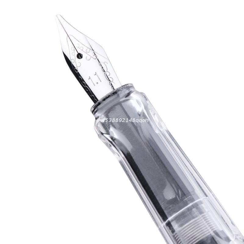 Lacquered Black with Chrome Trim 1 2004 Medium Fountain Pen Fuliwen No Lacquered Black with Chrome Trim 1 2004 Medium Fountain Pen Fuliwen No