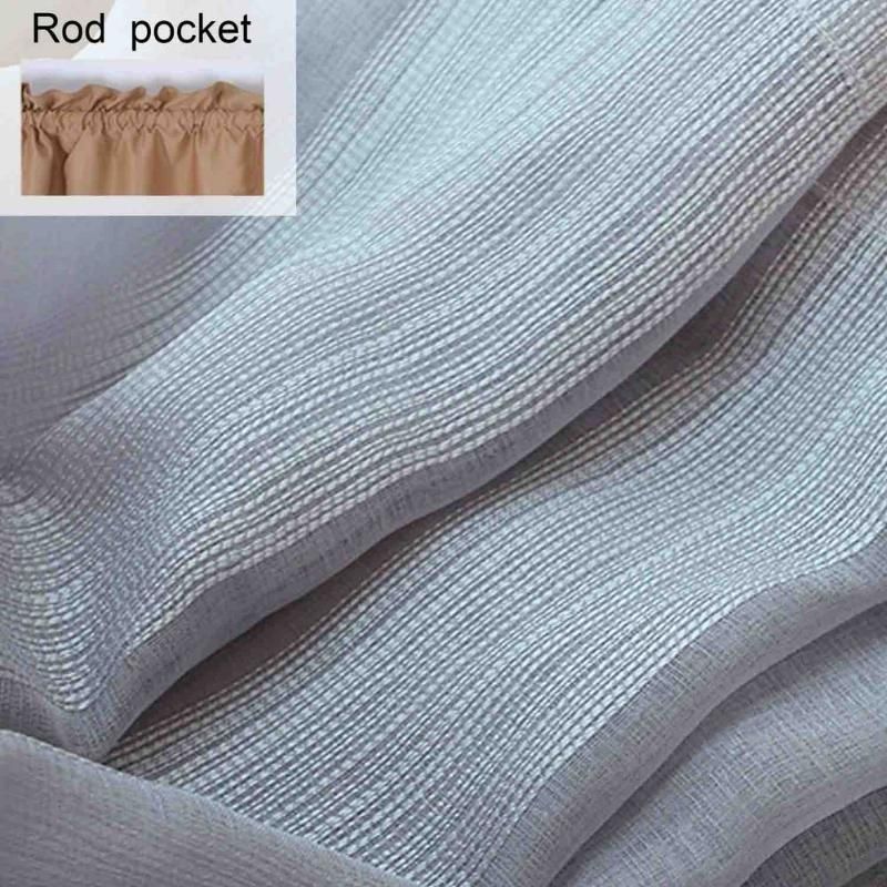 Grey Rod Pocket