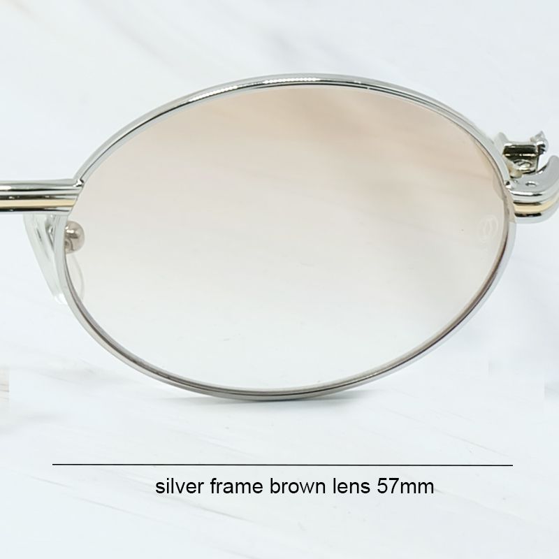 Silver Brown 57mm