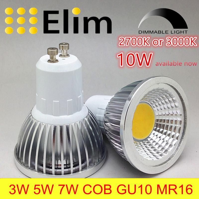 lava boerderij achterstalligheid LED Bulb LED GU10 COB MR16 Dimmable 2700K 3000K Warm White 3W 5W 7W 10W  Bulb Light Replace Halogen Lamp Energy Saving Lamp From Ouyanxi, $4.09 |  DHgate.Com