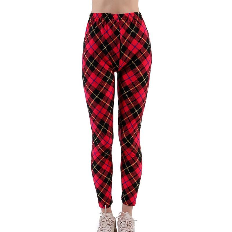 Neues rotes Plaid