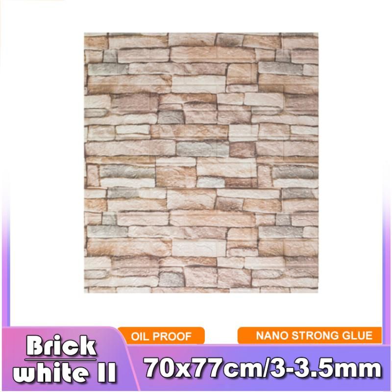 Brick White II 10 sztuk 70x77cm