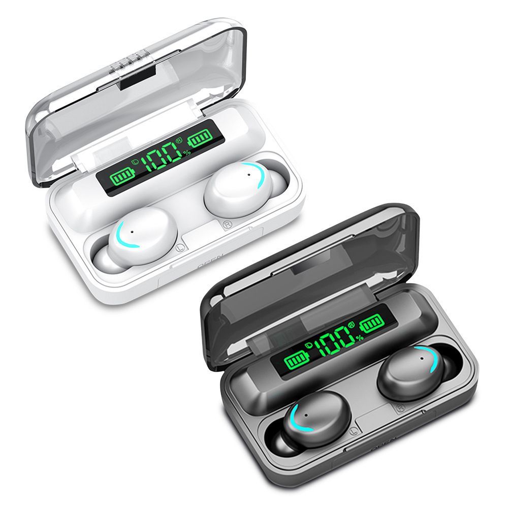 Melhor Qualidade De Venda Por Atacado BRAND F9 5C TWS Earbuds Fones De  Ouvido Sem Fio Bluetooth 5.0 Headphones HiFi Estéreo Fingerprint Touch  Headset Para IPhone Samsung Android Smartphones E Fones De