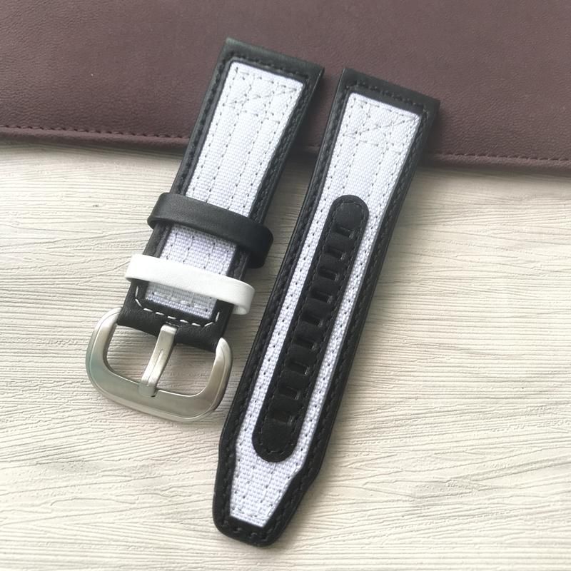 White silver buckle 28mm