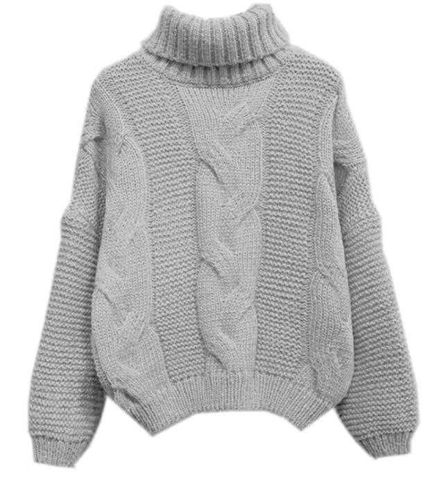 회색 스웨터