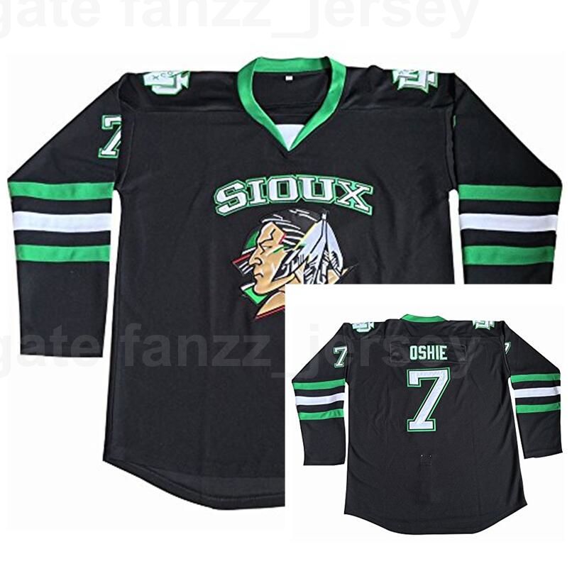 North Dakota Fighting Sioux 11 Zach Parise College Jerseys Green Black  White 7 TJ Oshie 9 Jonathan Toews Hockey Jersey Ice From Vip_sport, $21.27