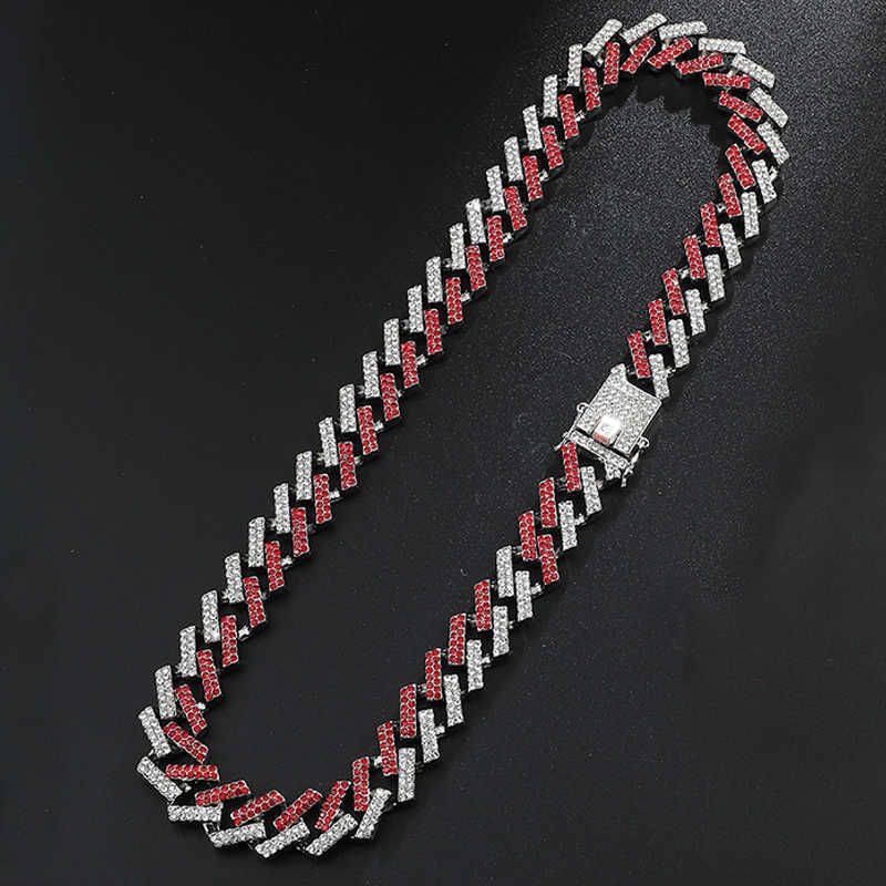 Silver And Red-16 Inches (41cm)