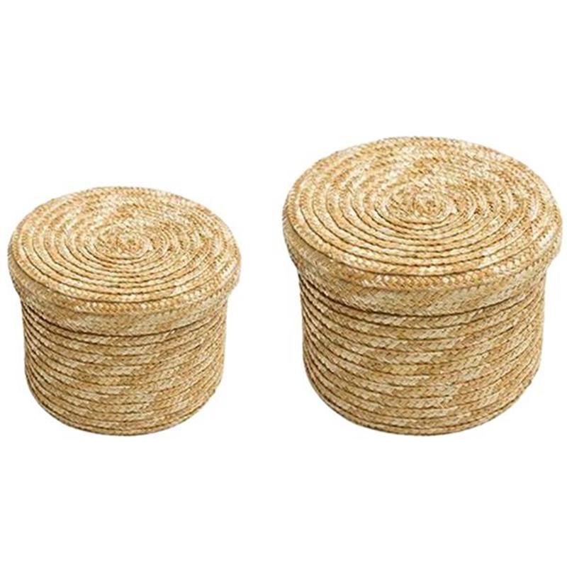 panier paille pas cher