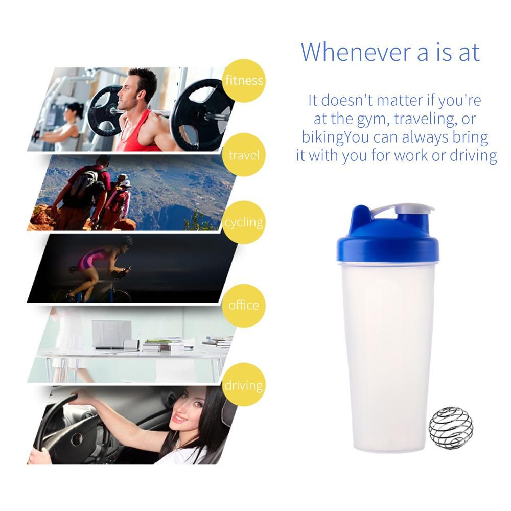 BN Protein Shaker Bottle - Gym Protein Powder Shaker