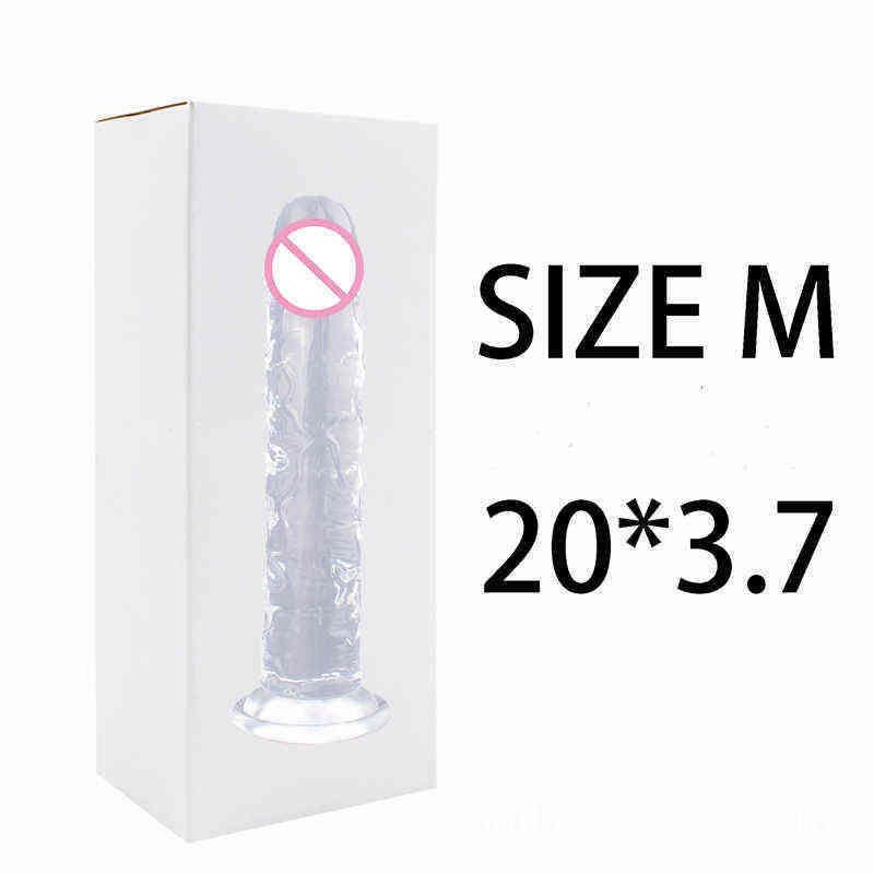 Dildo-M przezroczysty