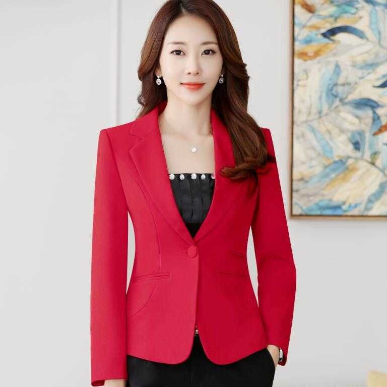 blazer vermelho