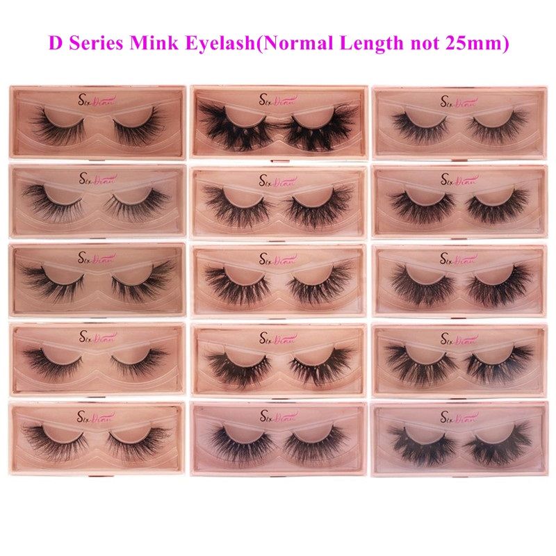 D series eyelash mix style ship randomly