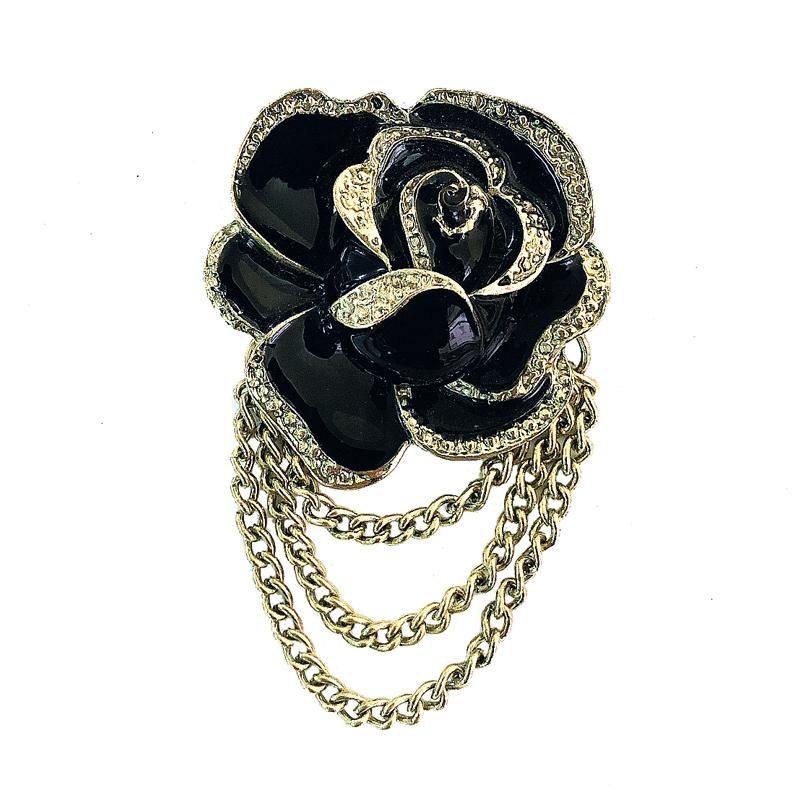 Rose brooch