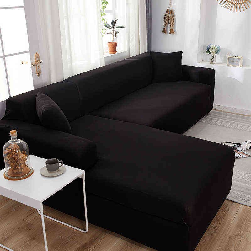 Black-1pc 4-sits 235-300cm