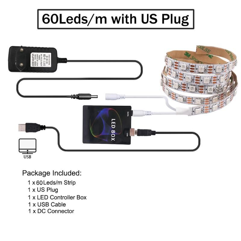 60Leds with US Plug