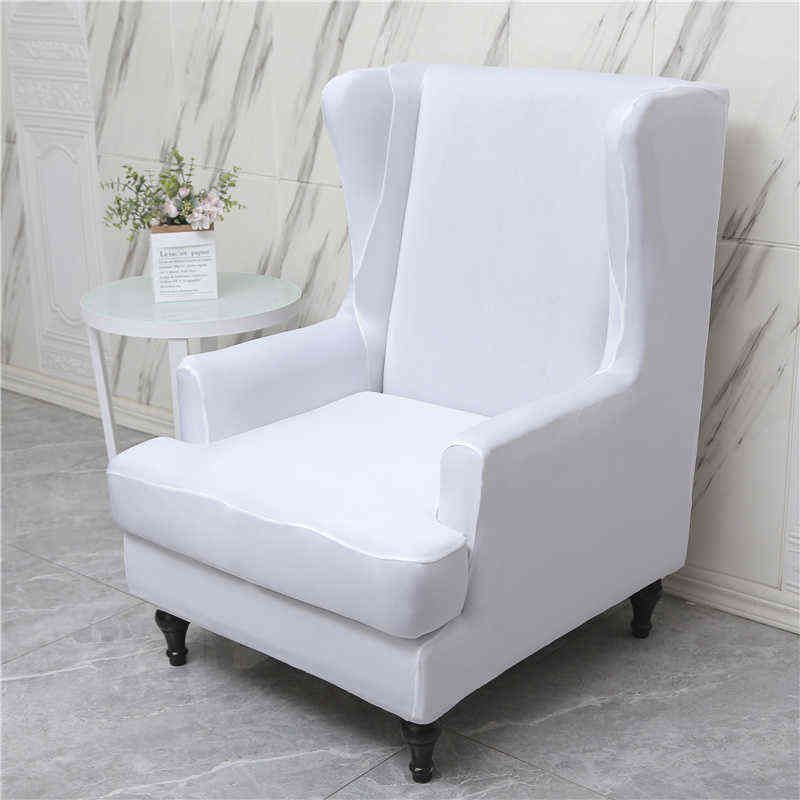 White-1set Chair Cover