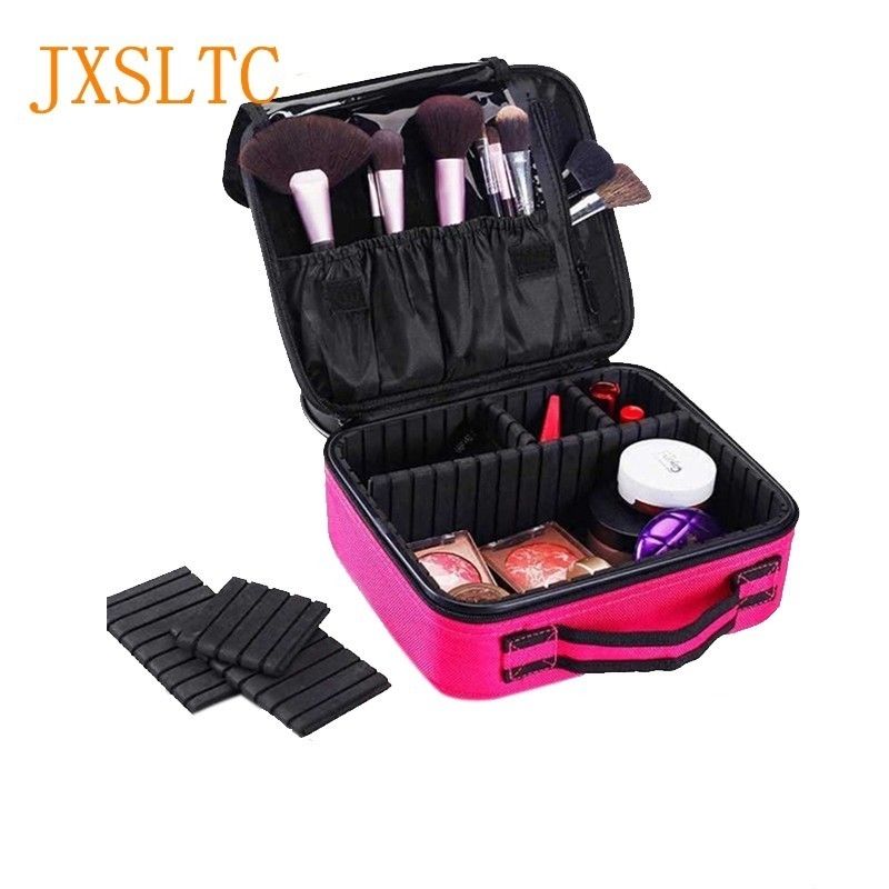 Compra JXSLTC NECESER Profesional Vanity Bolsa De Cosmética Organizador  Mujeres Viajes Maquillaje Casas De Gran Capacidad Cosméticos Maletas Para  Maquillaje Y181122 Barato | Entrega Rápida Y Calidad | Es.Dhgate