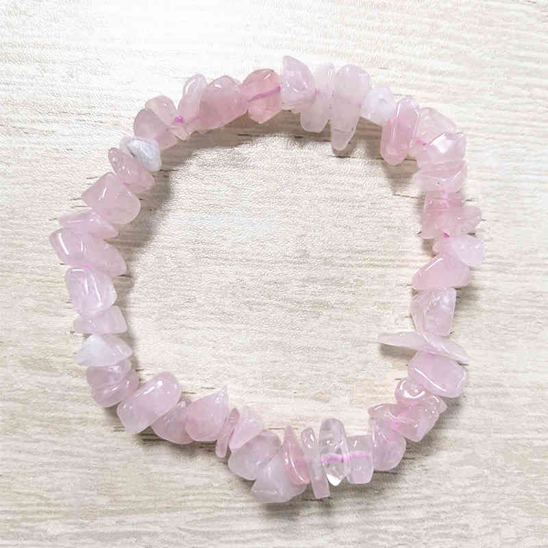 Cristalli rosa-18 cm con elasticità