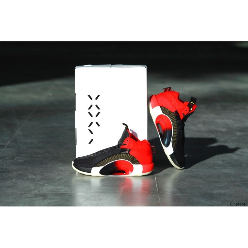 2021 CNY Basketball Shoes J35 Black Red Torn Scratch Le Flightwire  Technology XXXV Mens Sneakers From Onstore, $582.76 | DHgate.Com