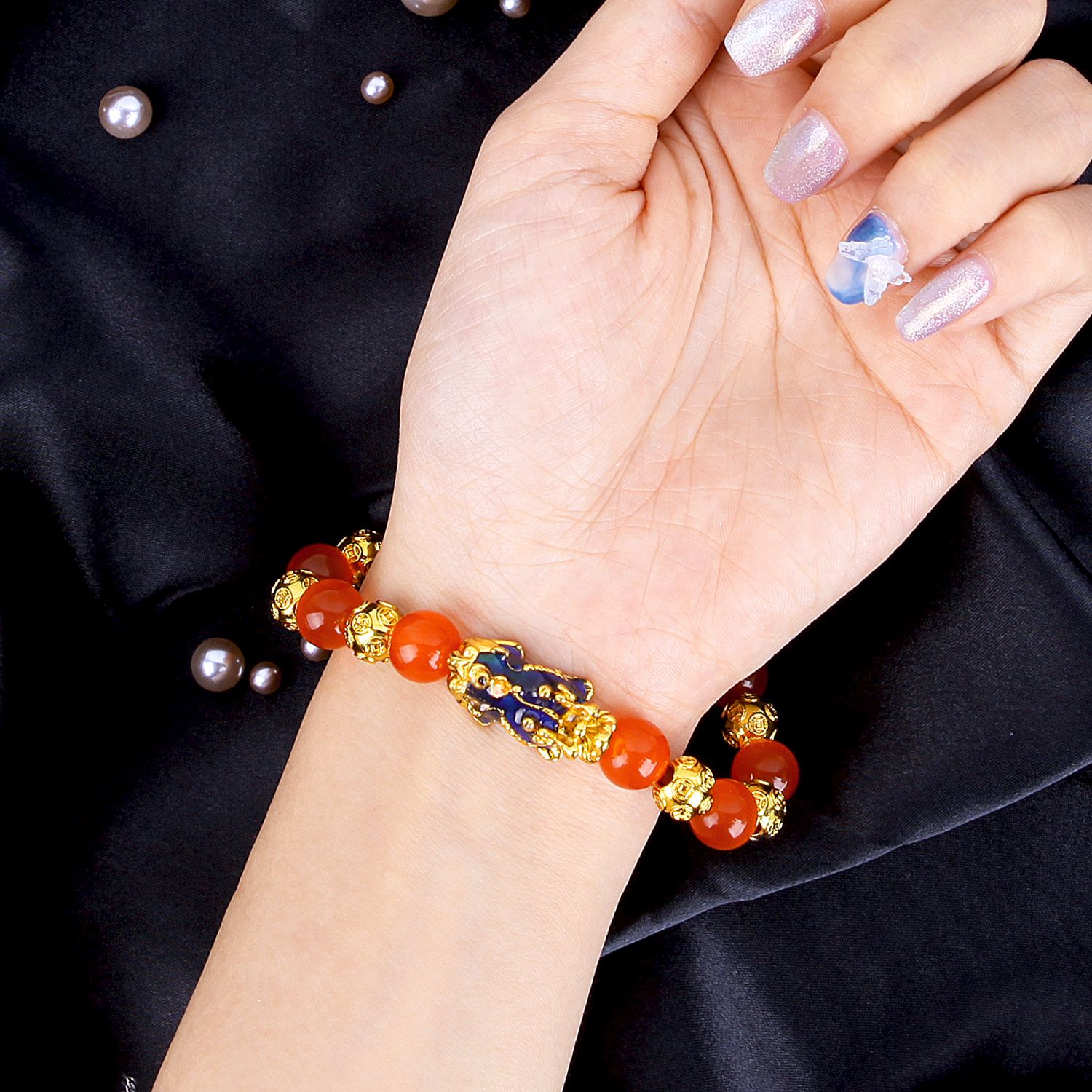 Pulsera De Buda De Feng Shui Termocrómica Pulsera De Encanto Pulsera De Buda De Feng Shui Termocrómica Pulsera De Encanto