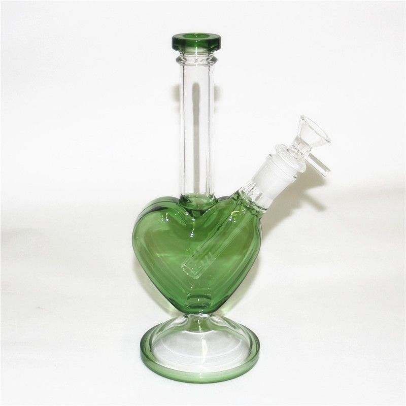 Green with clear bowl