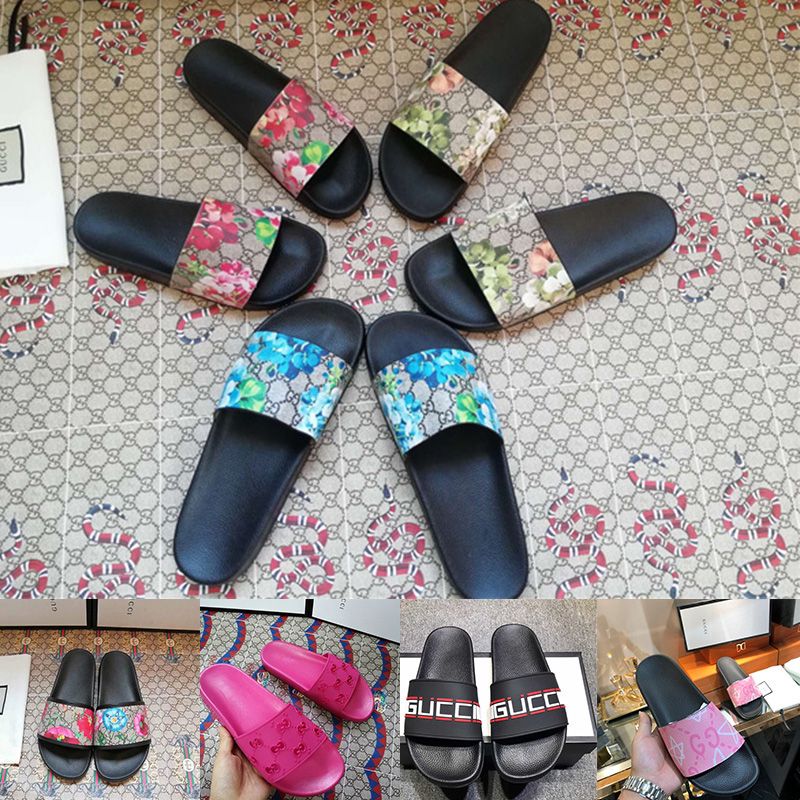 2021 Gucci Sandalen Womens Luxe Designer Dias Dazzle Borduurwerk Gestreepte  Mode Slippers Dames Bloem Floral Gear Bottoms Rubber Sliders Zomer Loafers  Van Nike_brands, 0,9 € |DHgate