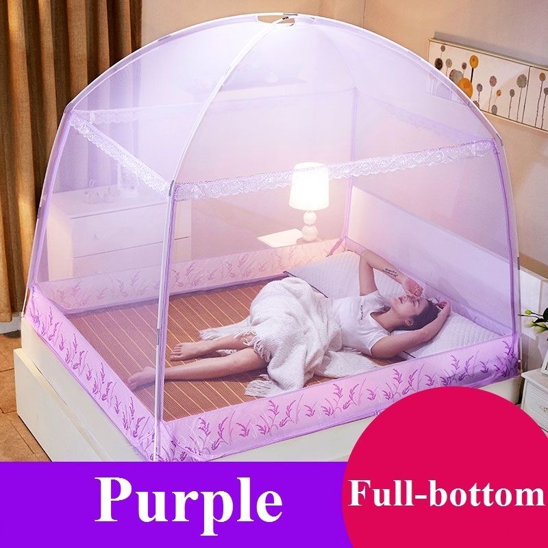 purple full-bottom-1.8m (6 feet) bed