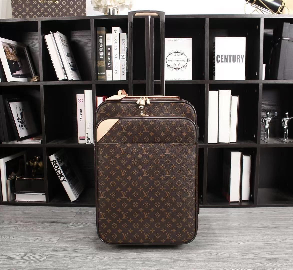 Louis Vuitton Suitcase Trolley Luggages Rolling Luggage Trunk Bag Well  Known Top Luxury Brand Suitcases Unisex Original Quality Spinner Wheel  Duffel Cases From Kcxeshose, $676.55