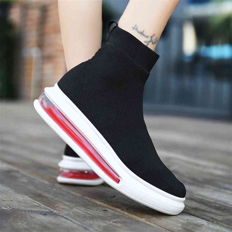 Koop Vrouwen Flat Platform Sok Schoenen Voor Dames Ademend Mesh Sneakers  Damesschoenen Dames Sneakers Luchtkussen Sneakers 210824 Goedkoop | Snelle  Levering En Kwaliteit | Nl.Dhgate