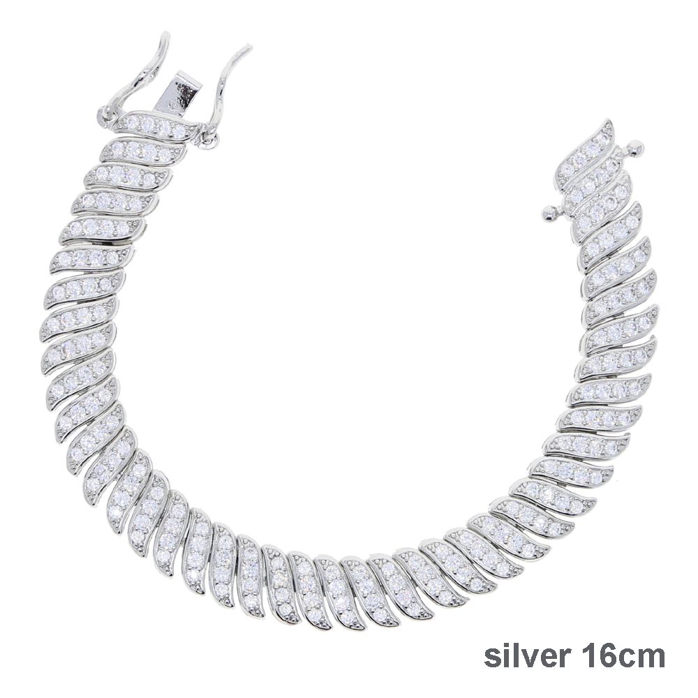 Armband Silber 16 cm.