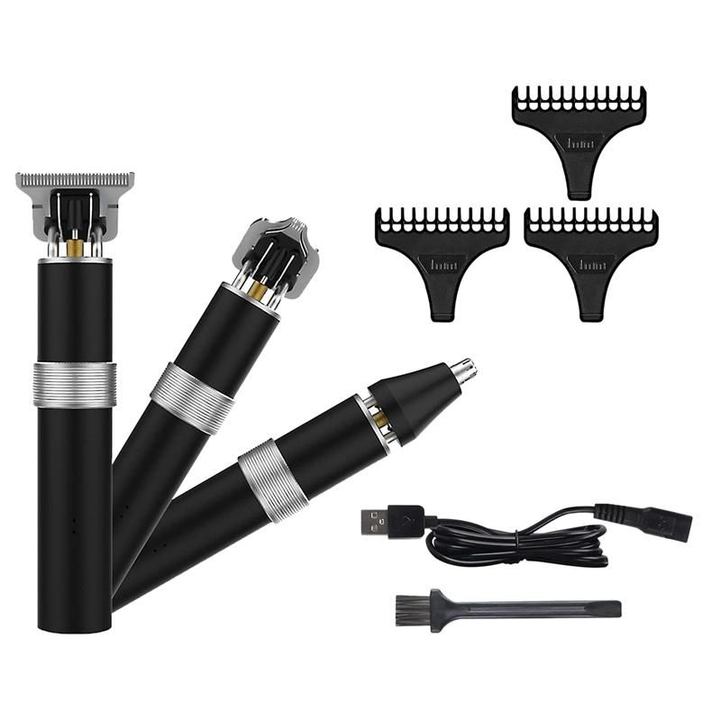 Hair Clippers T Blade Trimmer For Men Electric Beard Nose Ear Zero Gapped Trimmers Detail Shaver