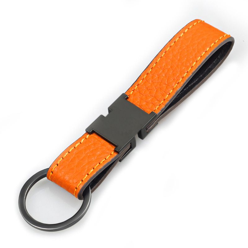 Black buckle + orange belt