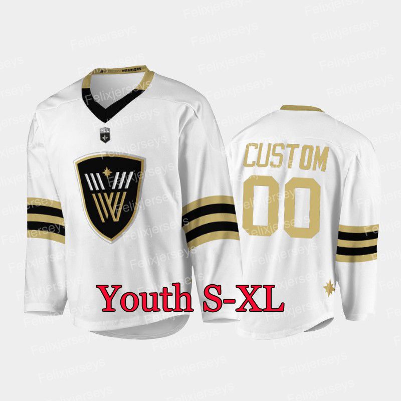 NLL Vancouver Warriors Jersey Matteo Tack Harrison Smith Logan Schuss