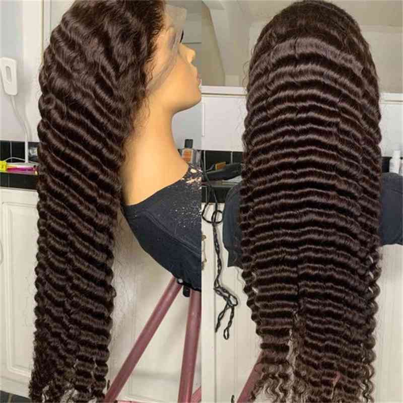 4x4 Deep Wave Wig-28 Inches