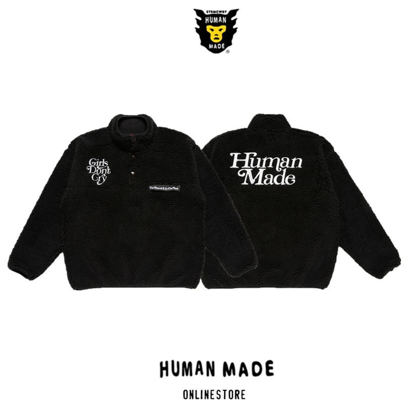 ブルゾンFLEECE girls don't cry human made フリース L