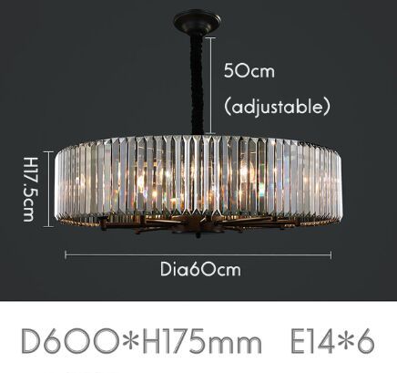 D60xH17cm Luce bianca