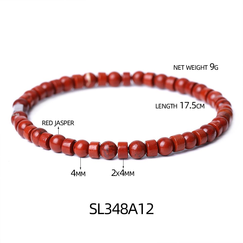 SL348A12 czerwony kamień et