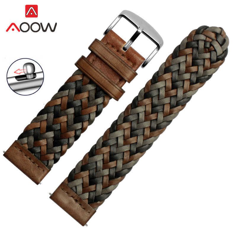 Marron Camouflage Argent-22mm