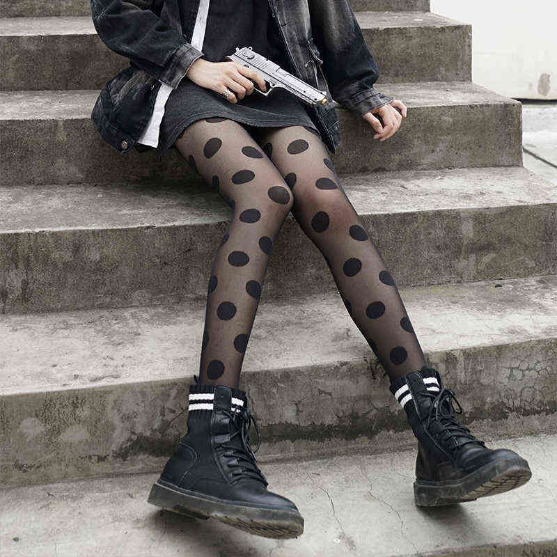 Sexy Polka Dot Stockings Women Japanese 