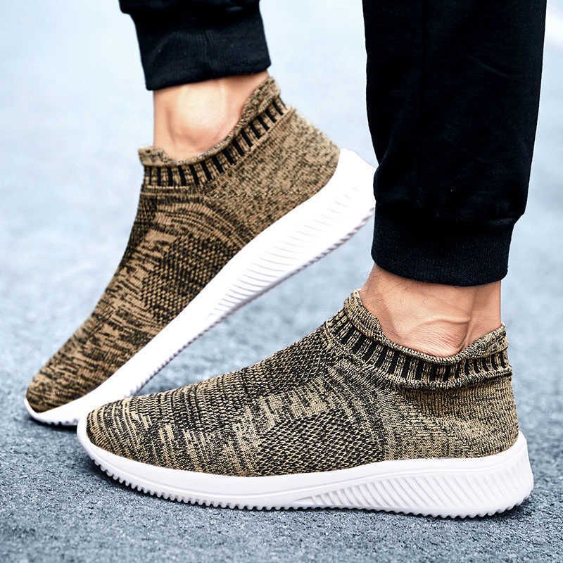 Mannen Casual Sokken Schoen Comfortabele Schoenen Heren Sok Running Sneakers  Daikao TOEFL Zachte Faranzi Loafers Wandelstijl