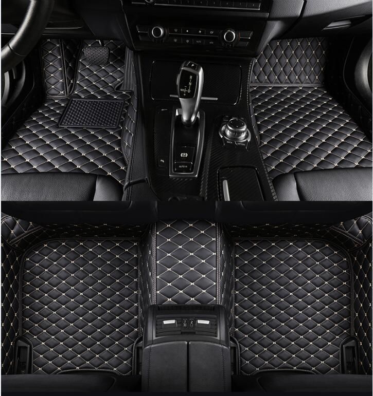 2021 Diamond Car Floor Mats For Tesla Model S Model 3 Model Y All Weather Waterproof Anti Slip