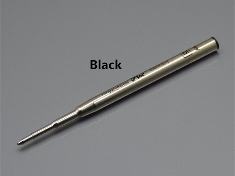Recharges de stylo à bille noire 5 pic