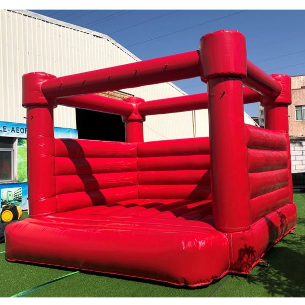 4x4m tutto in PVC-rosso