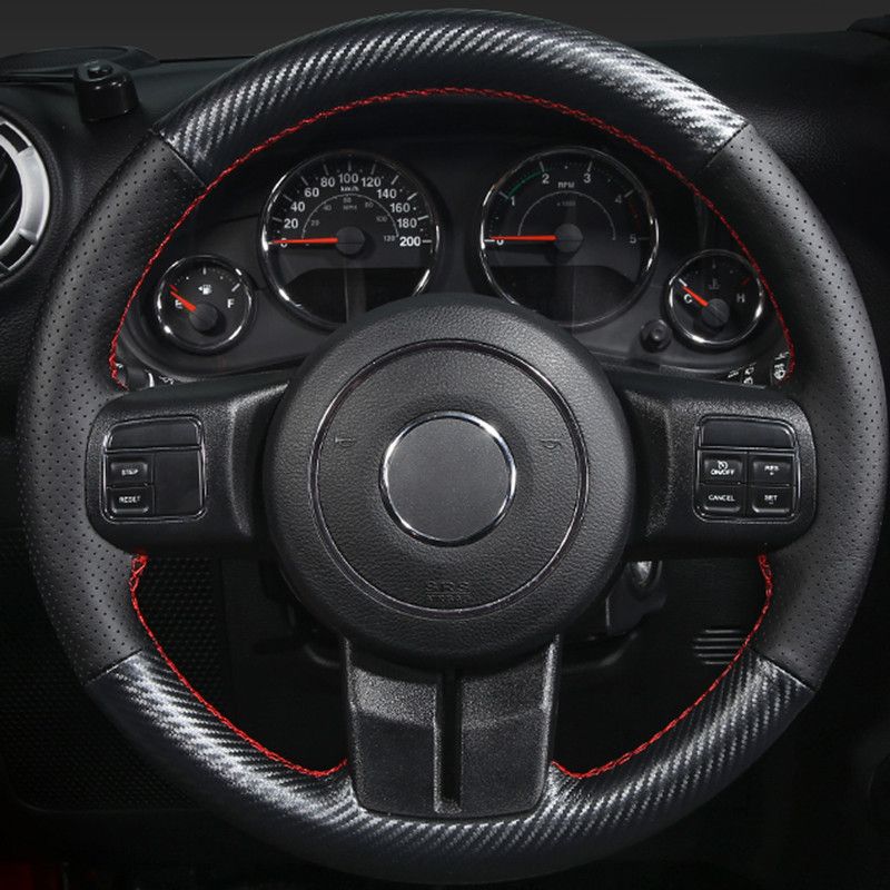 U.A.A. INC. Jeep Steering Wheel Cover - 006478R01
