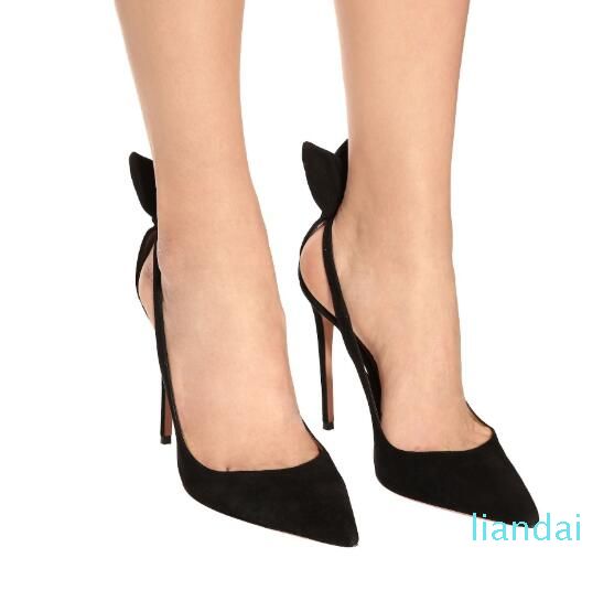 Beige Faux Suede Stiletto Heels Women 