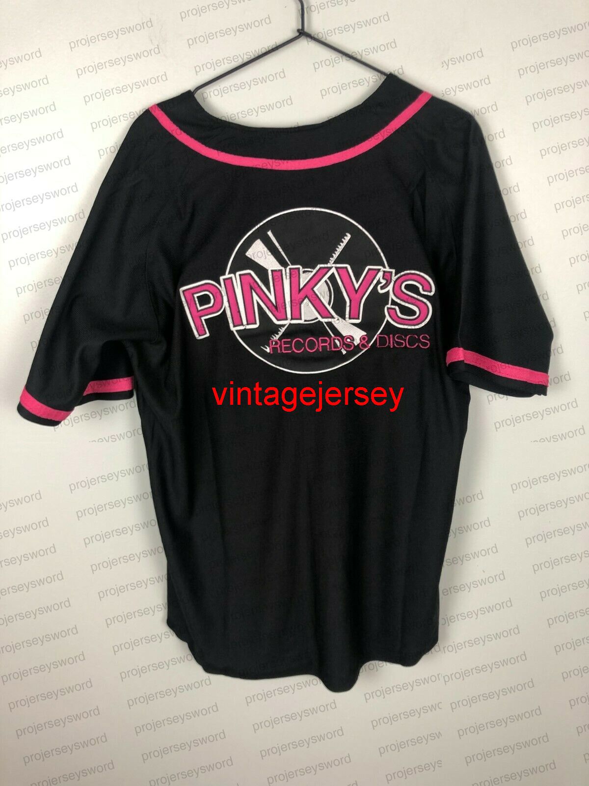  Men's Next Friday Pinky's Record Movie 90s Hip Hop Stitched  Sports Fan Baseball Jersey Clothing for Party Black Pink (Black, S) :  Clothing, Shoes & Jewelry
