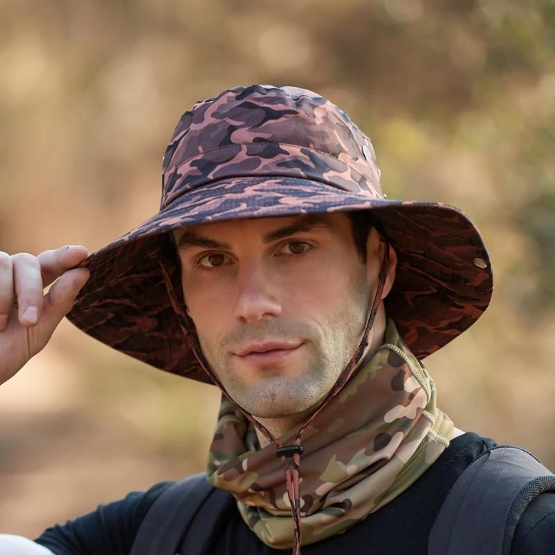 Cap Military Bucket outdoor Hats Mens Wide Brim Sun Hunting Fishing Camo Hiking Cap Military Bucket outdoor Hats Mens Wide Brim Sun Hunting Fishing Camo Hiking